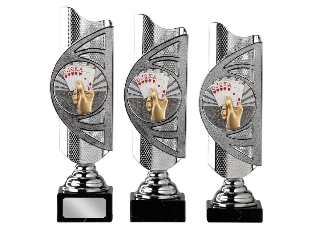 Trophy JUPITER silber KARTENSPIEL