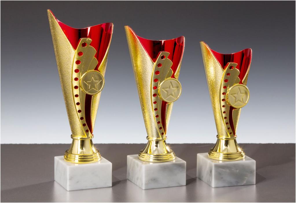 Pokal HAWAII gold-rot